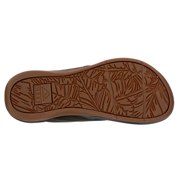 REEF San Onofre Men's Vegan Contoured Thong Flip Flop Sandal NIB - Brown - Picture 5 of 5
